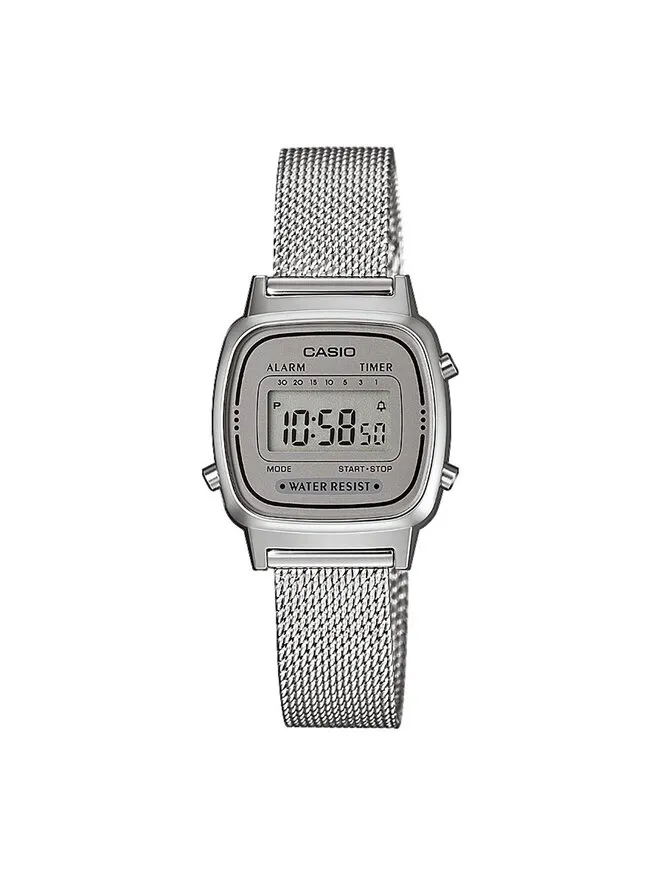 Casio Ρολόι · Ασημί
