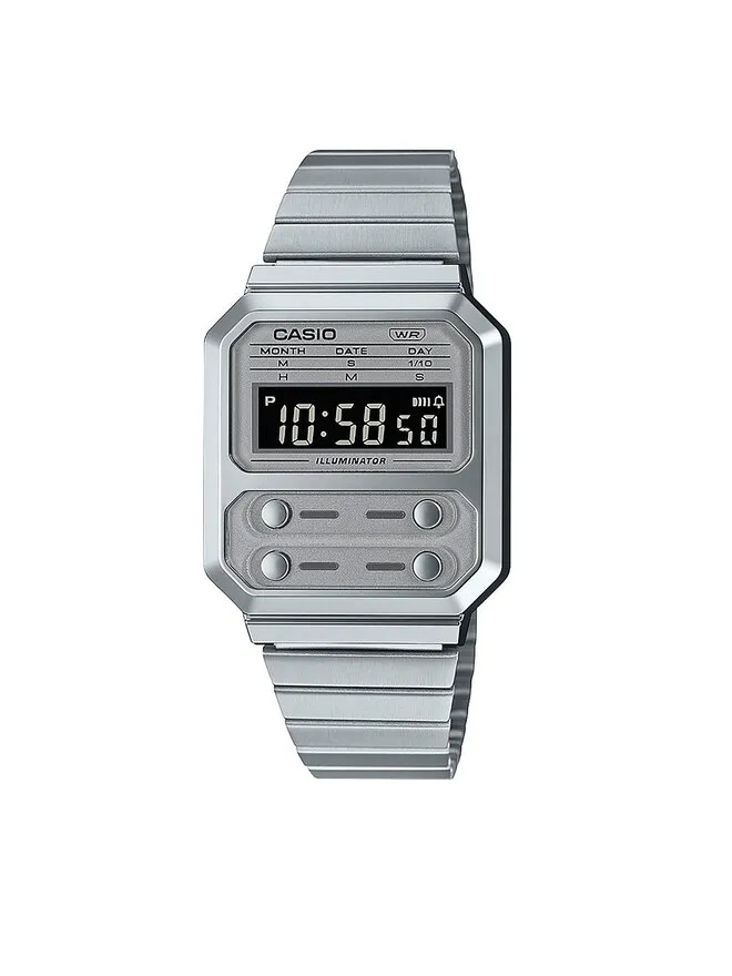 Casio Ρολόι · Ασημί