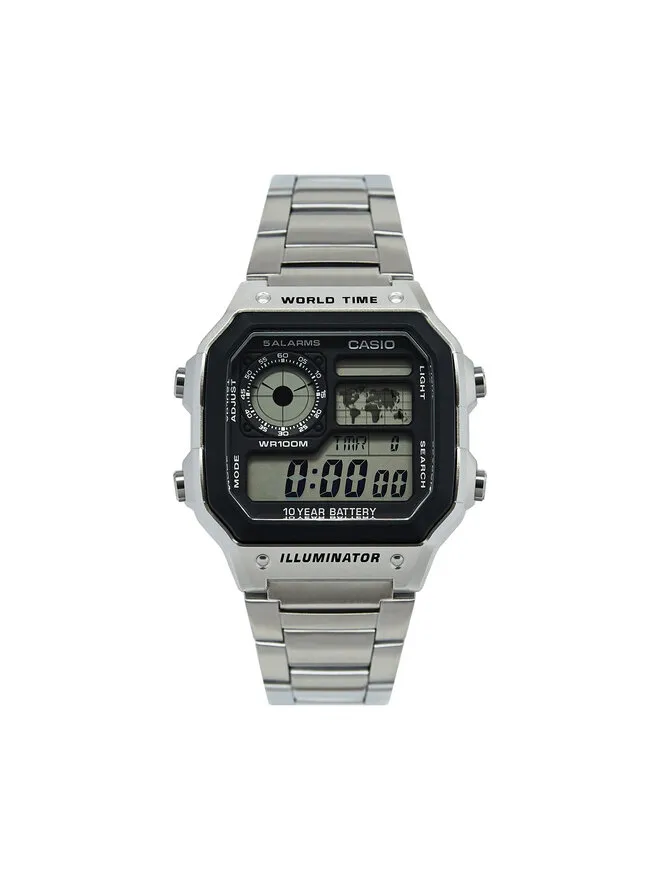 Casio Ρολόι · Ασημί