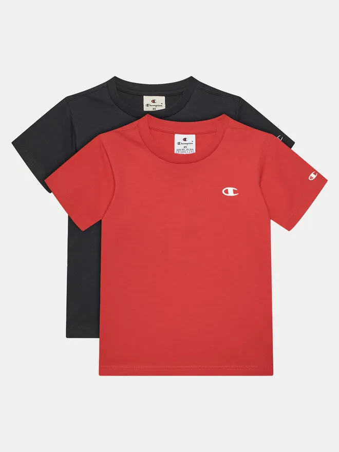 Champion Σετ 2 T-Shirts · Έγχρωμο