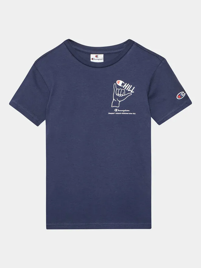 Champion T-Shirt · Σκούρο μπλε