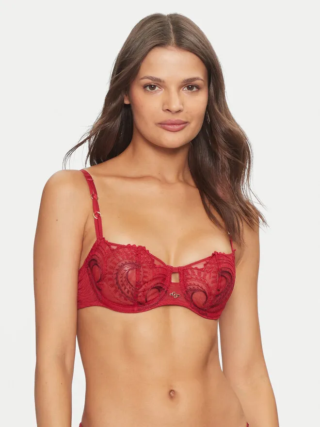 Chantelle Σουτιέν Balconette · Κόκκινο