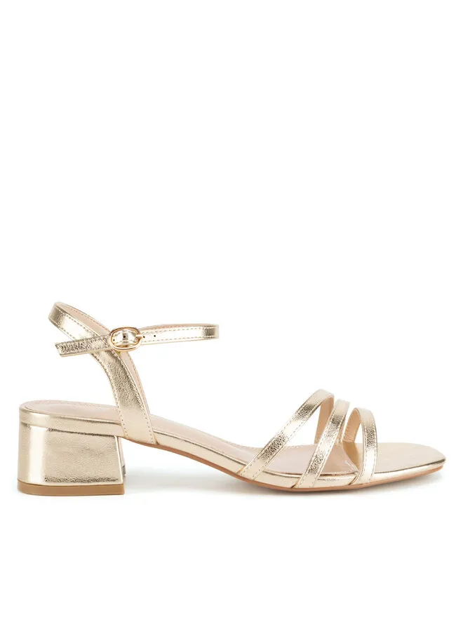 Clara Barson Σανδάλια · Χρυσό · 4 cm