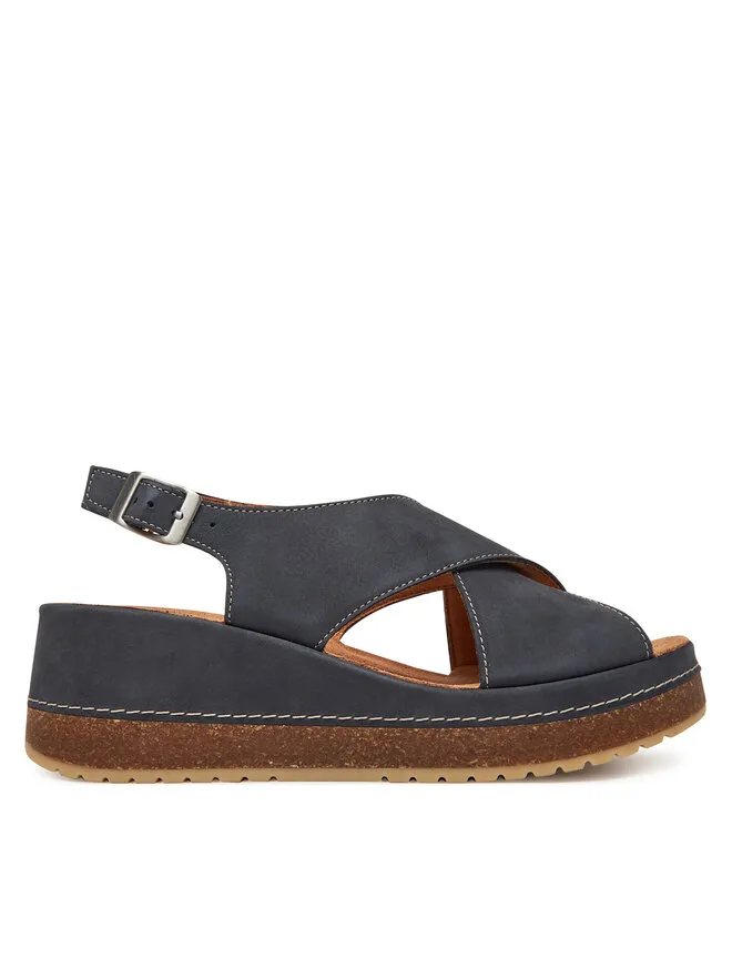 Clarks Σανδάλια · Σκούρο μπλε · 6.5 cm