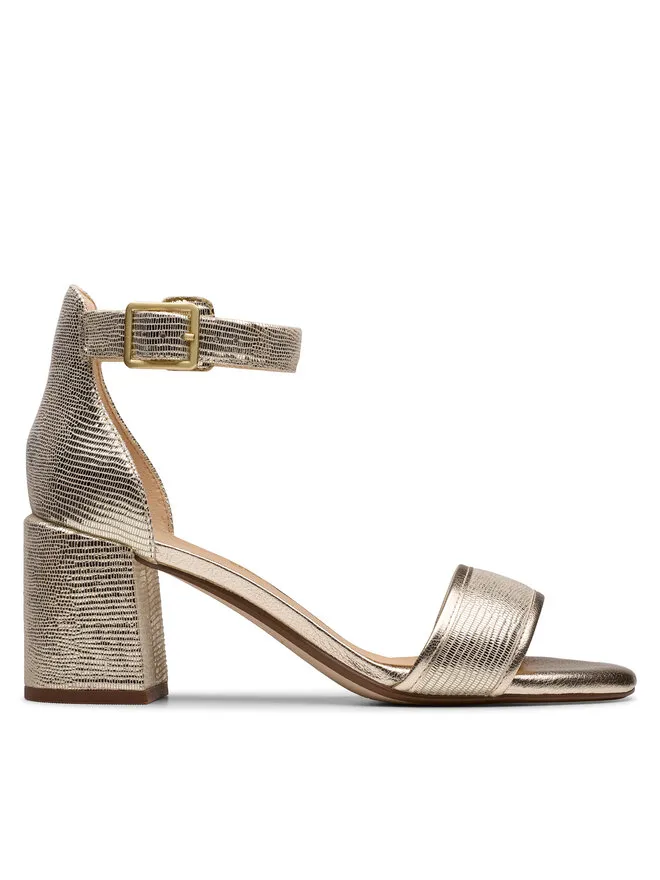 Clarks Σανδάλια · Χρυσό · 7 cm