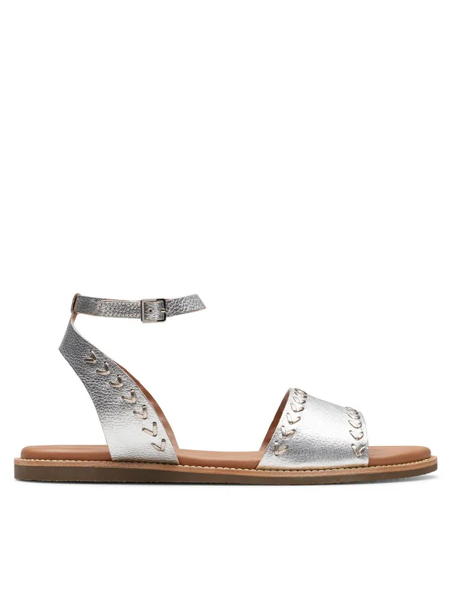 Clarks Σανδάλια · Ασημί
