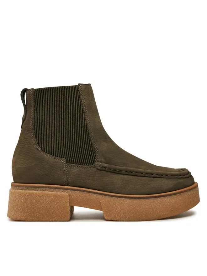Clarks Μποτάκια με λάστιχο · Πράσινο