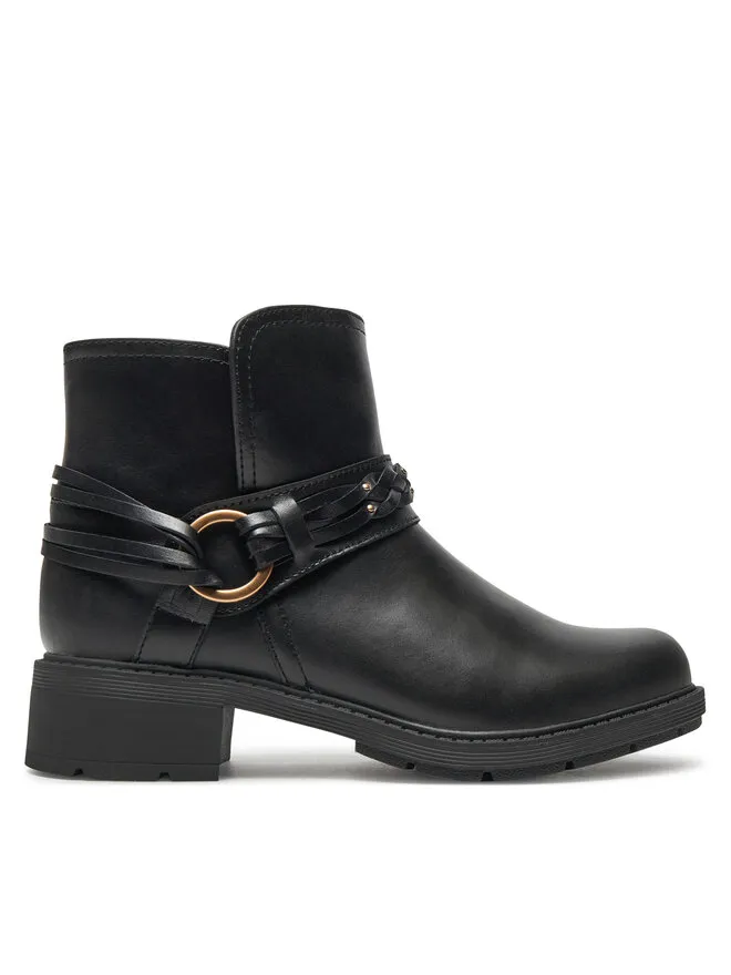 Clarks Μποτάκια · Μαύρο