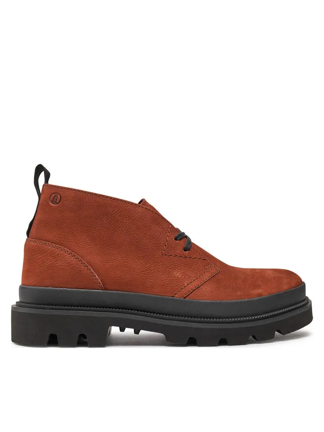 Clarks Μποτίνια · Πορτοκαλί