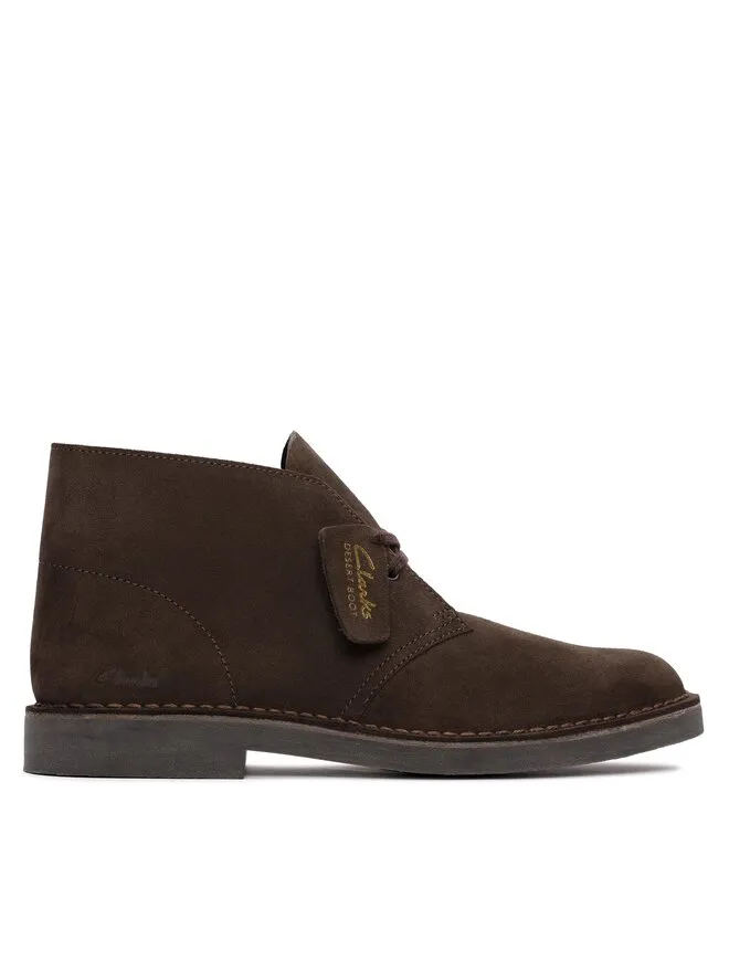 Clarks Μποτίνια · Καφέ