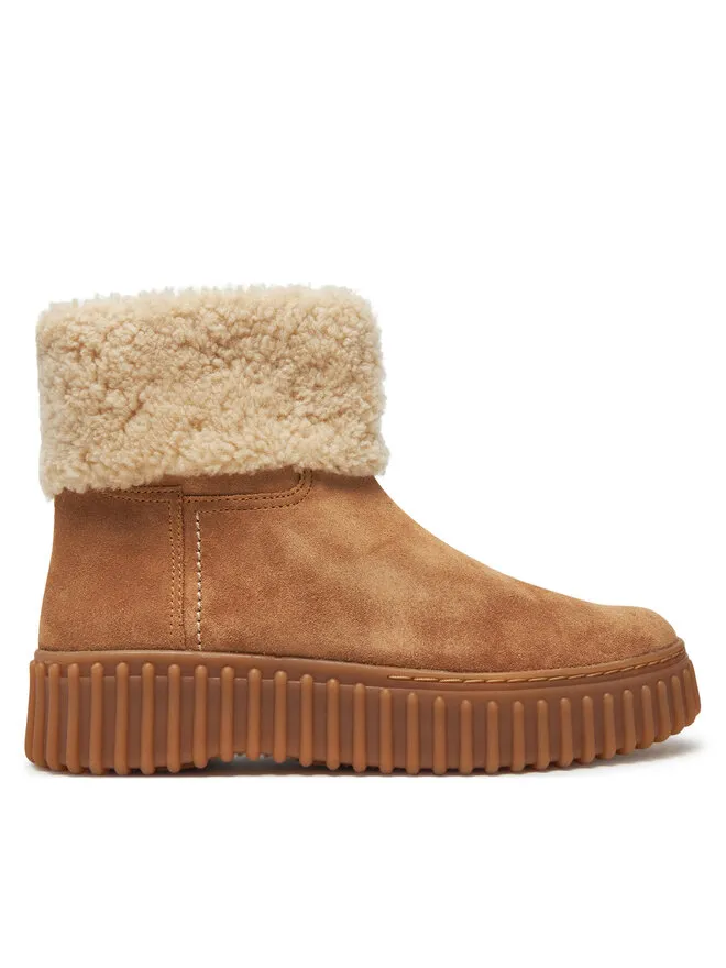 Clarks Μποτάκια · Καφέ