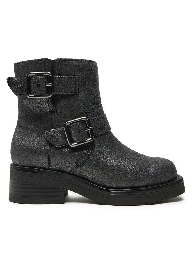 Clarks Μποτάκια · Ασημί