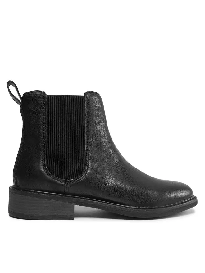 Clarks Μποτάκια με λάστιχο · Μαύρο