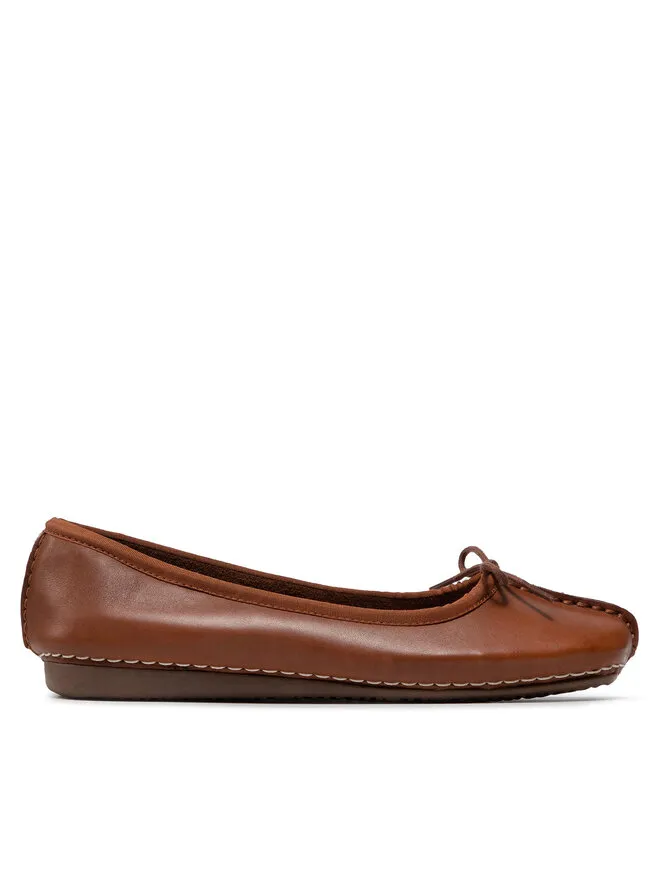 Clarks Μπαλαρίνες · Καφέ
