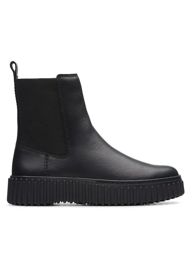 Clarks Μποτάκια με λάστιχο · Μαύρο