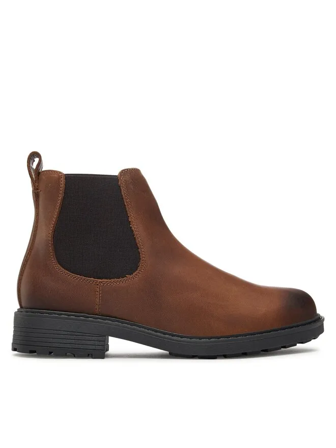 Clarks Μποτάκια με λάστιχο · Καφέ