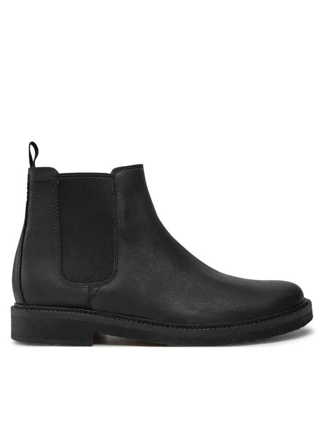 Clarks Μποτάκια με λάστιχο · Μαύρο