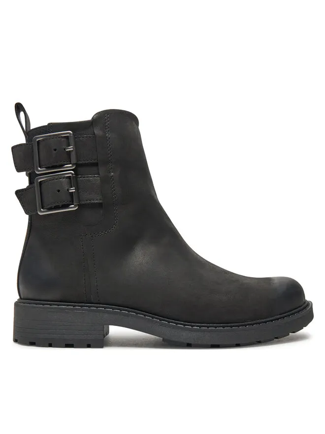 Clarks Μποτάκια · Μαύρο