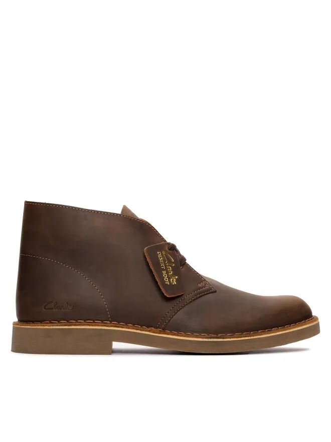Clarks Μποτίνια · Καφέ
