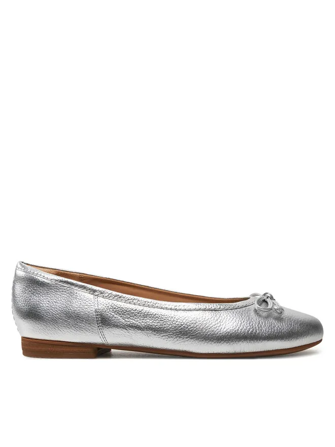Clarks Μπαλαρίνες · Ασημί