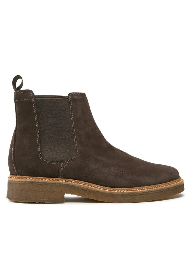 Clarks Μποτάκια με λάστιχο · Καφέ
