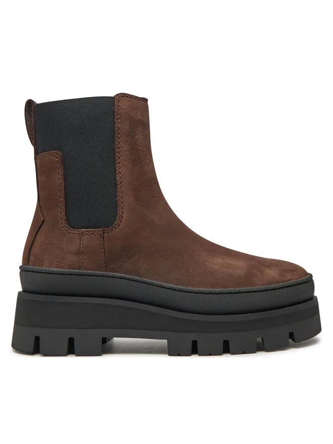 Clarks Μποτάκια με λάστιχο · Καφέ