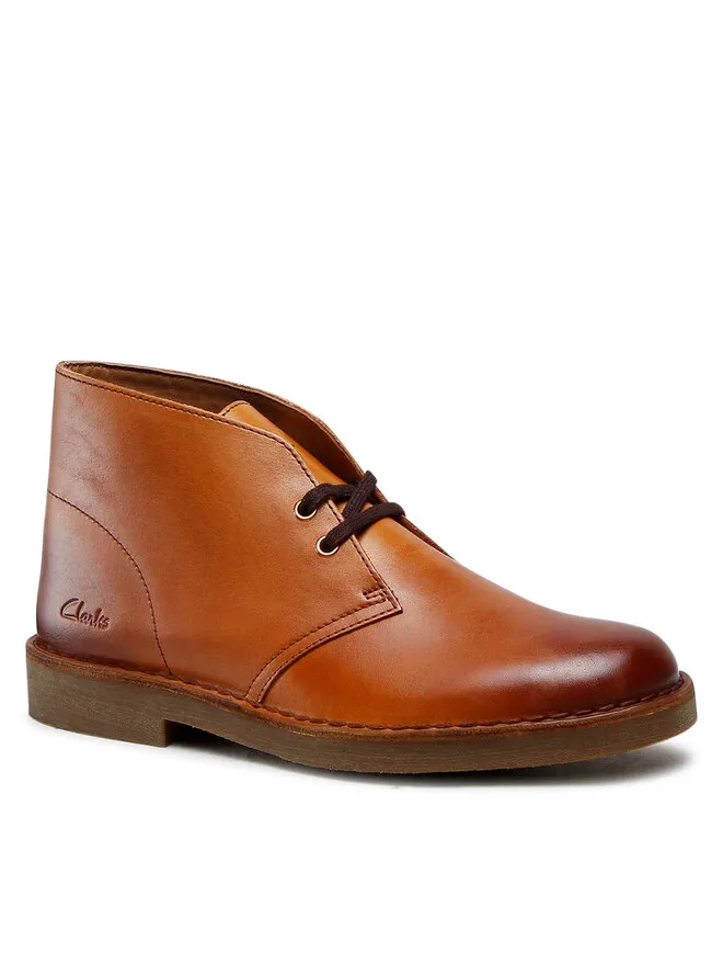 Clarks Μποτίνια · Καφέ