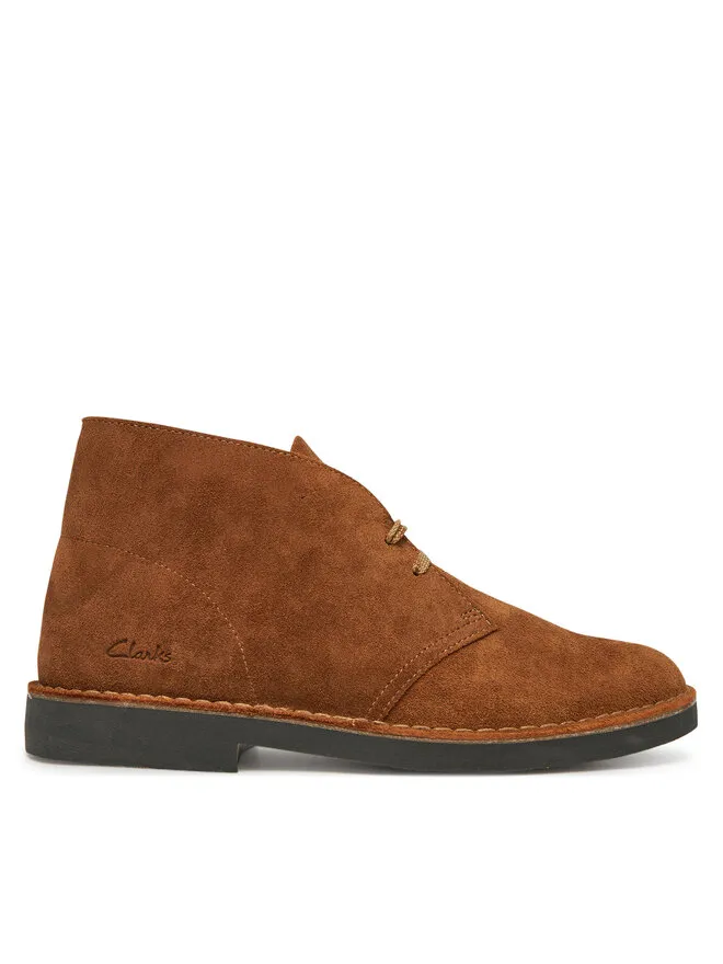Clarks Μποτίνια · Καφέ