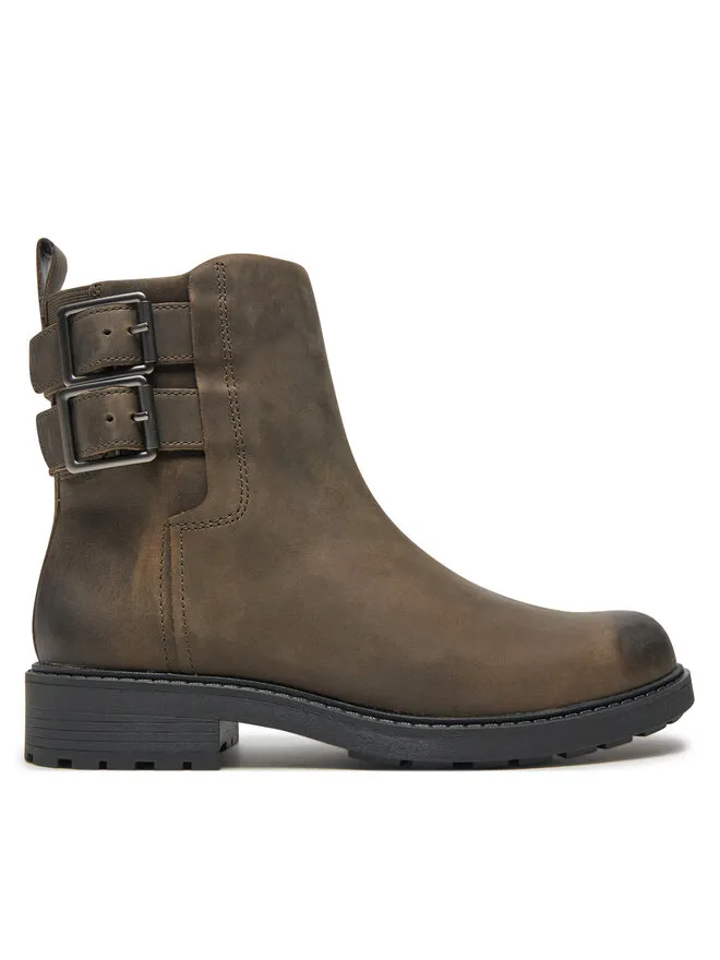 Clarks Μποτάκια · Καφέ