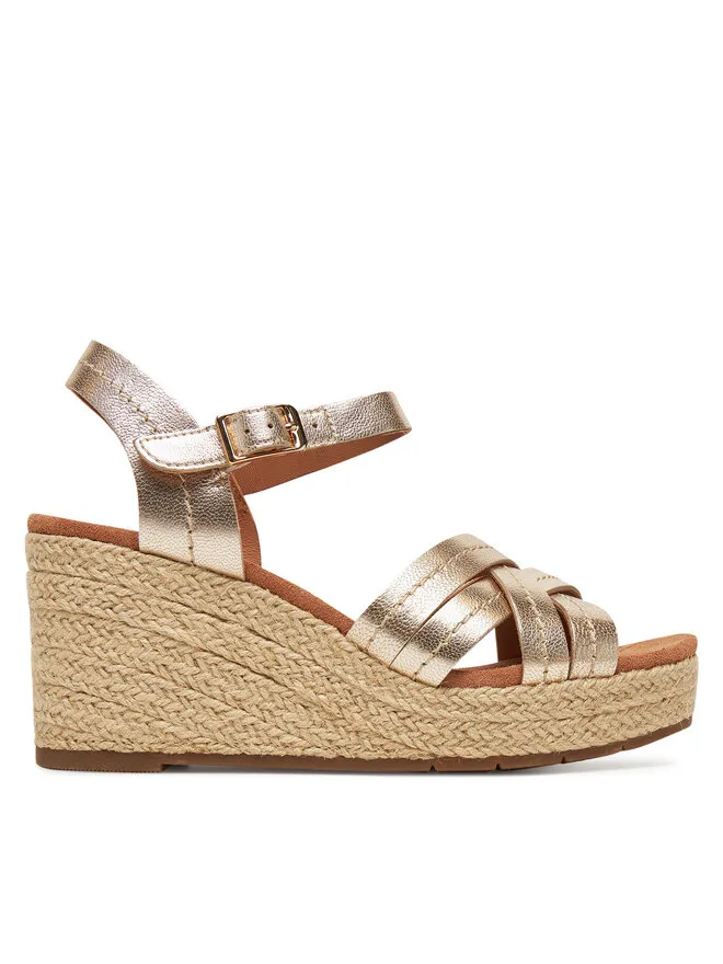 Clarks Εσπαντρίγιες · Χρυσό