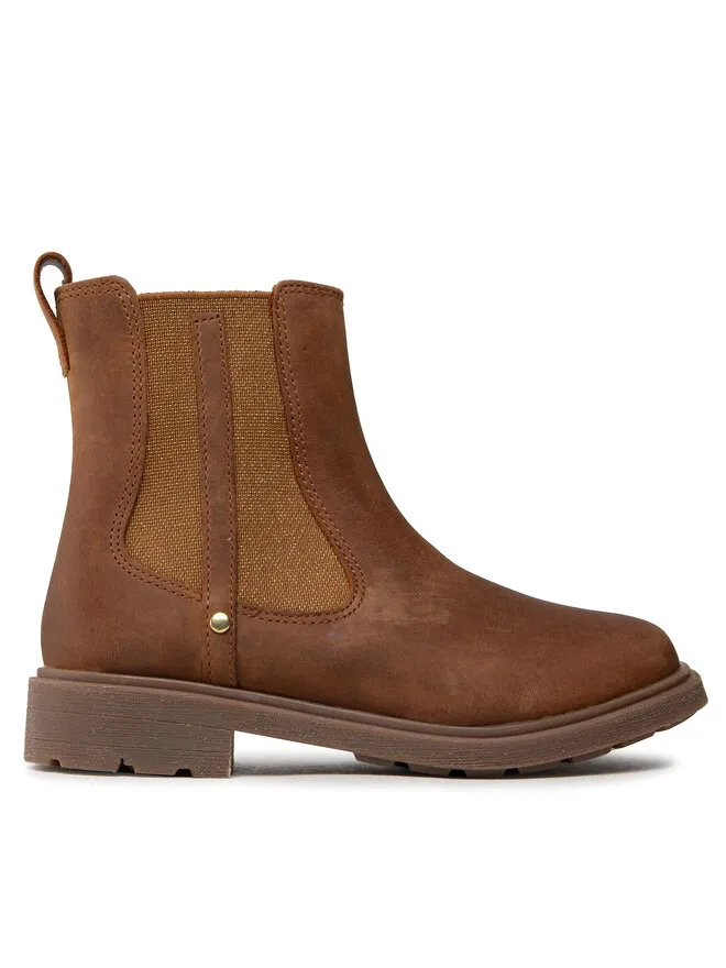 Clarks Μποτάκια · Καφέ