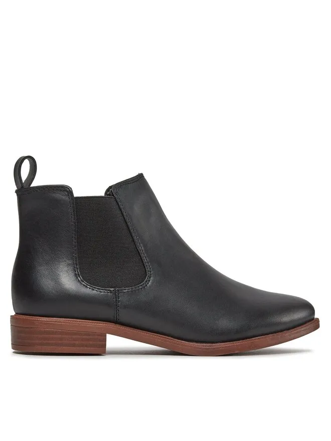 Clarks Μποτάκια με λάστιχο · Μαύρο