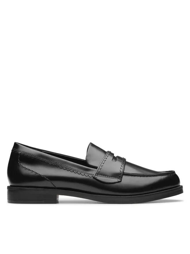 Clarks Μοκασίνια · Μαύρο