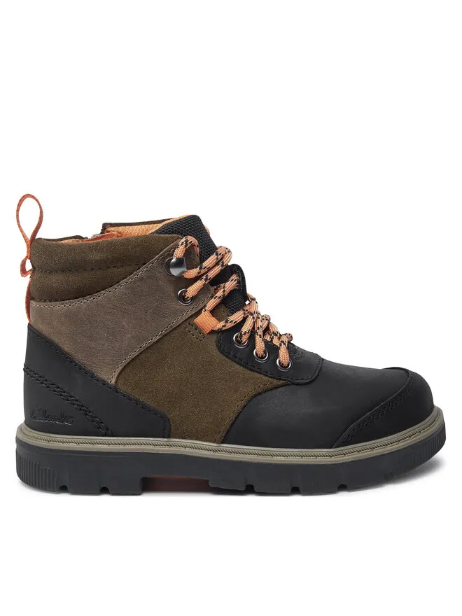 Clarks Μποτίνια · Χακί