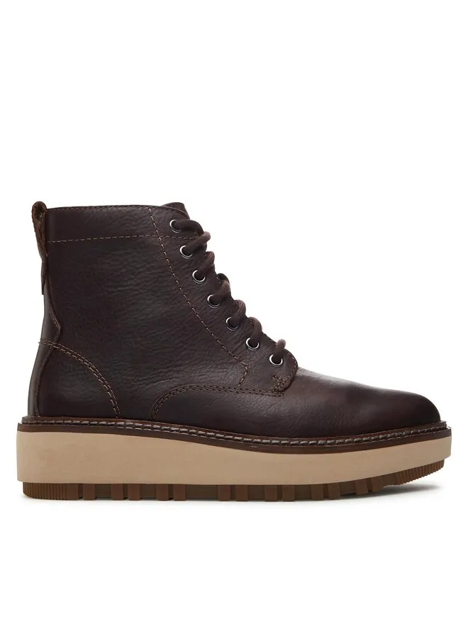 Clarks Μποτάκια · Καφέ