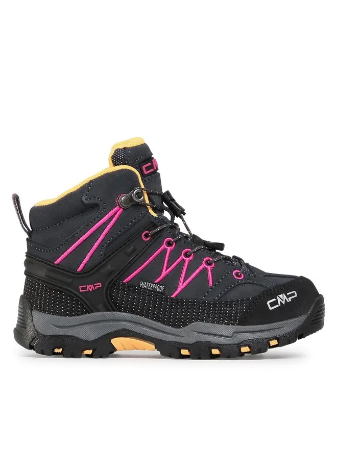 CMP Παπούτσια πεζοπορίας · Kids Rigel Mid Trekking Shoe Wp 3Q12944 · Μαύρο