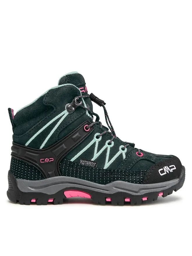 CMP Παπούτσια πεζοπορίας · Kids Rigel Mid Trekking Shoe Wp 3Q12944 · Μαύρο