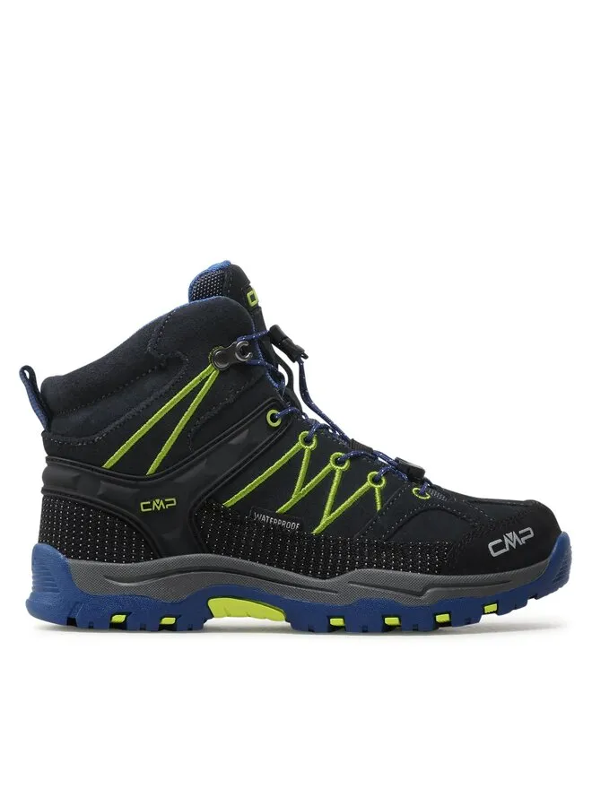 CMP Παπούτσια πεζοπορίας · Kids Rigel Mid Trekking Shoe Wp 3Q12944 · Σκούρο μπλε