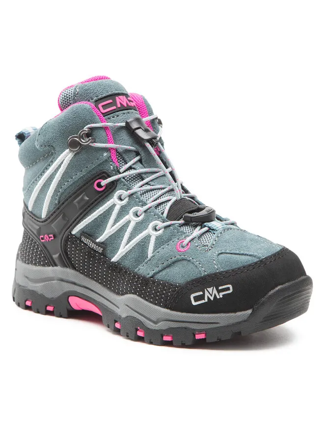 CMP Παπούτσια πεζοπορίας · Kids Rigel Mid Trekking Shoe Wp 3Q12944  · Γκρι