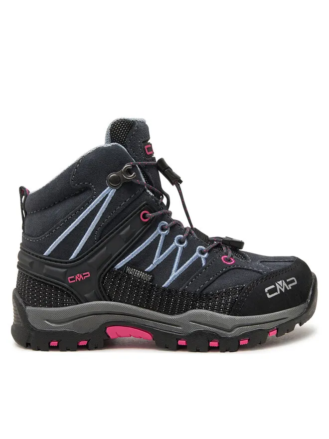 CMP Παπούτσια πεζοπορίας · Kids Rigel Mid Trekking Shoes Wp 3Q12944 · Μαύρο