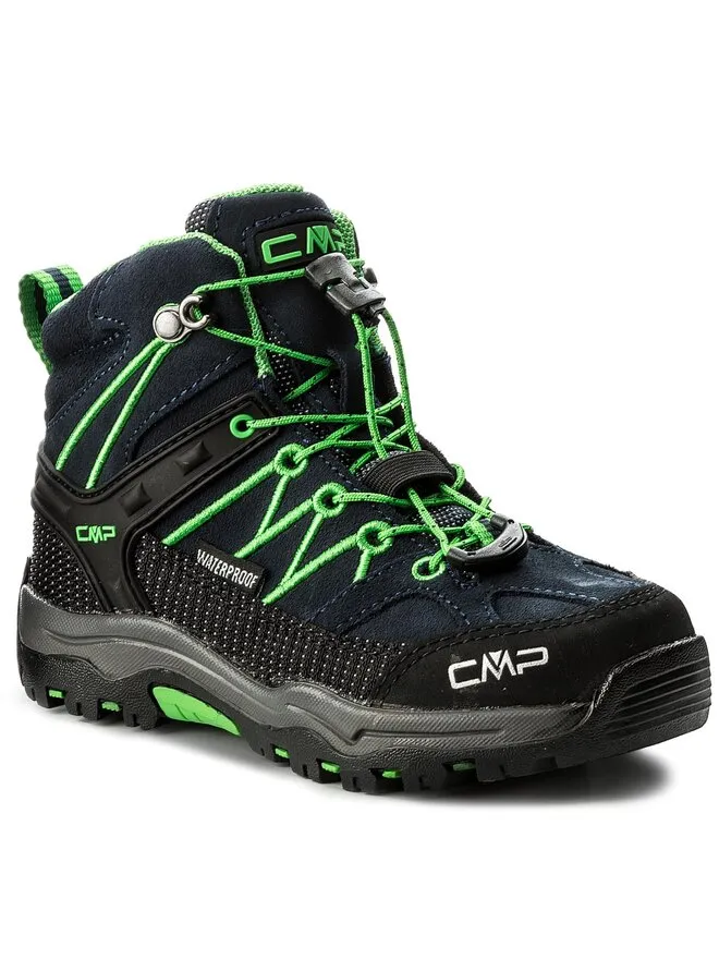 CMP Παπούτσια πεζοπορίας · Kids Rigel Mid Trekking Shoes Wp 3Q12944K · Σκούρο μπλε