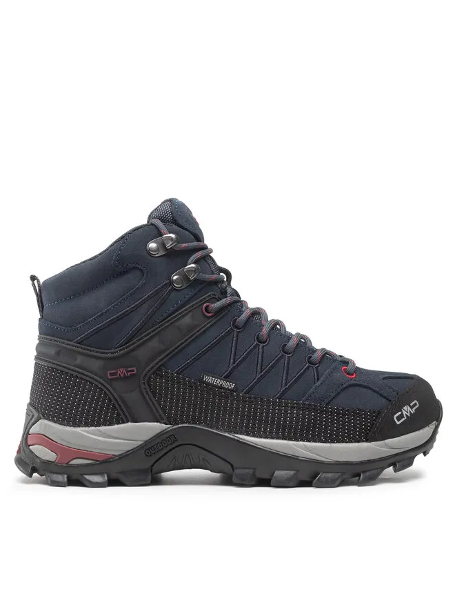 CMP Παπούτσια πεζοπορίας · Rigel Mid Trekking Shoes Wp 3Q12947 · Σκούρο μπλε