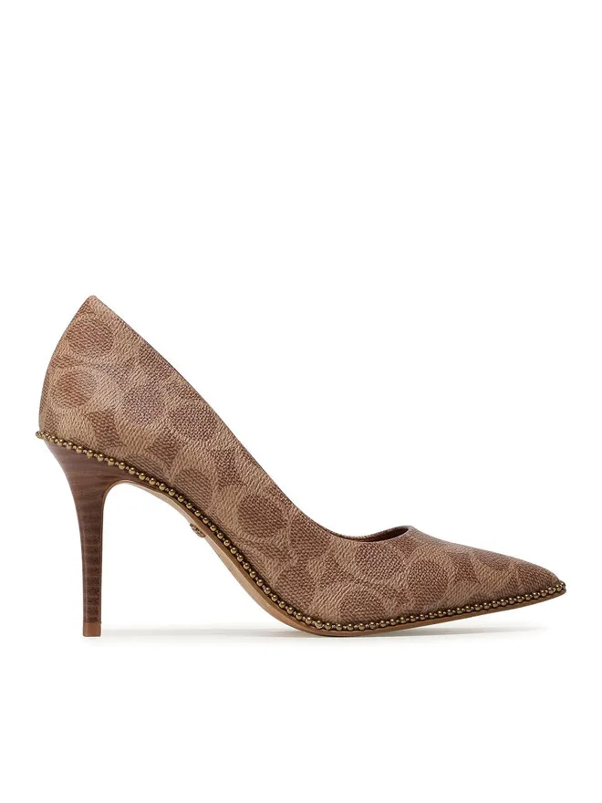 Coach Γόβες · Καφέ · 8.5 cm