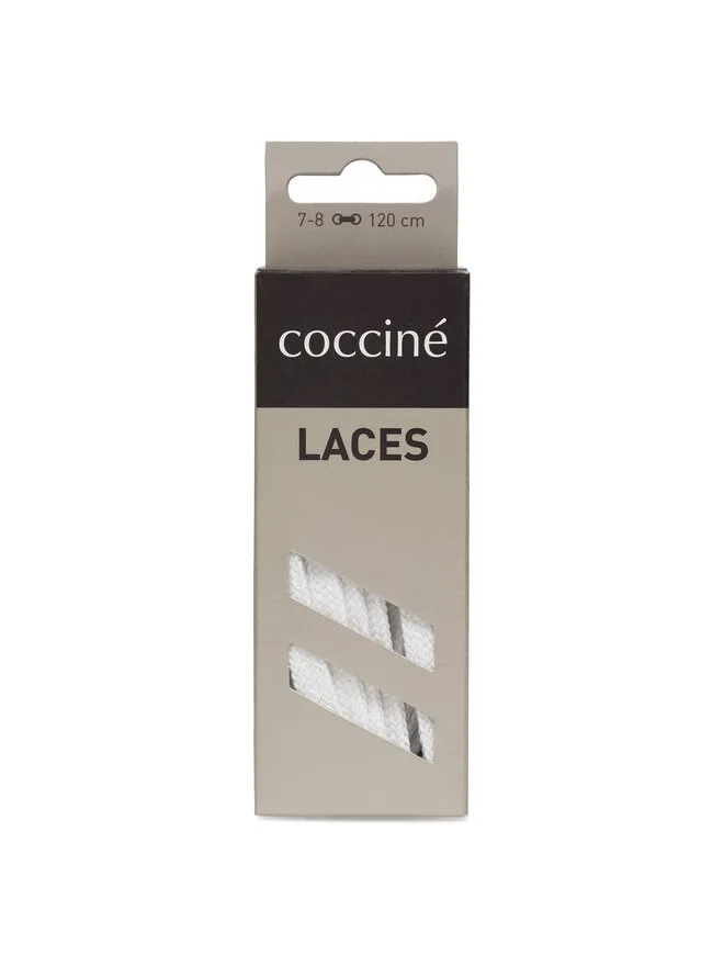 Coccine Κορδόνια παπουτσιών · Λευκό