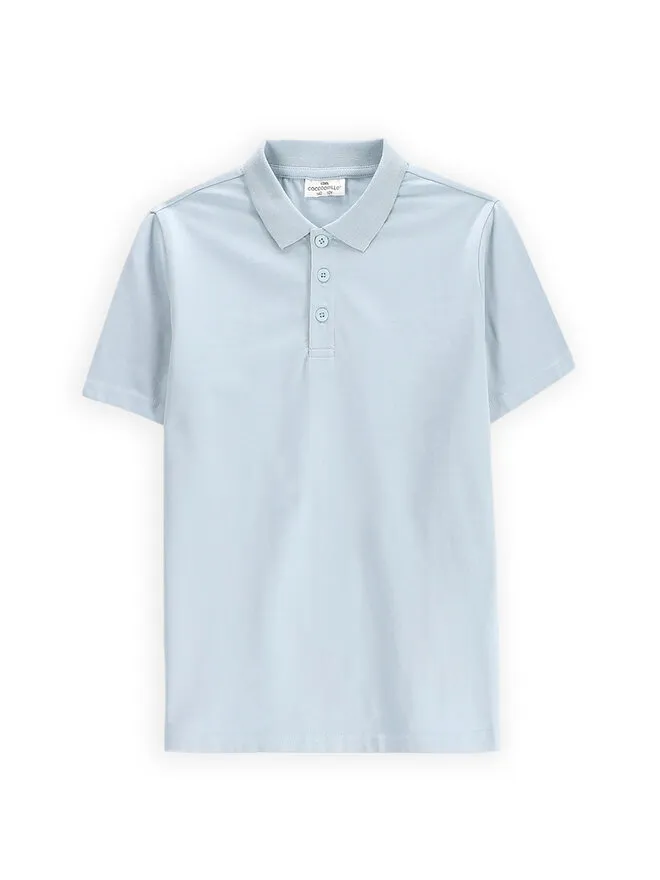 Coccodrillo Polo · Γαλάζιο