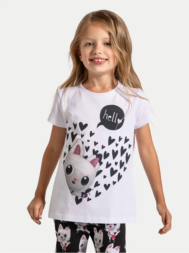 Coccodrillo T-Shirt · Gabby's Dollhouse · Λευκό