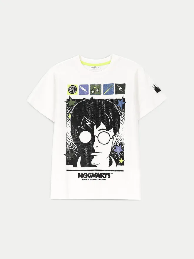 Coccodrillo T-Shirt · Harry Potter · Εκρού
