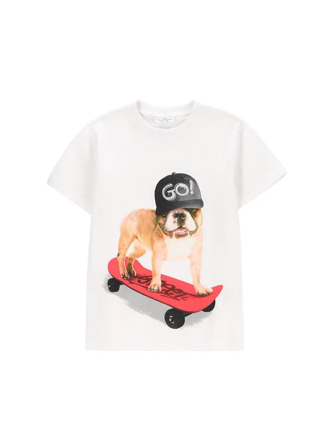 Coccodrillo T-Shirt · Λευκό