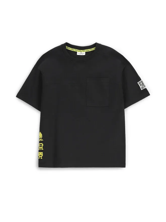 Coccodrillo T-Shirt · Μαύρο