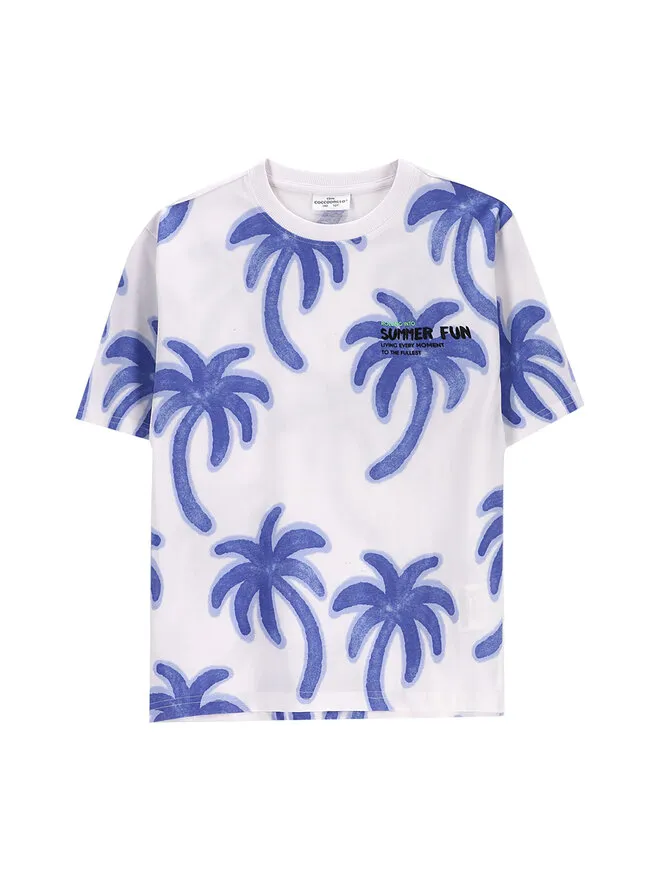 Coccodrillo T-Shirt · Μπλε